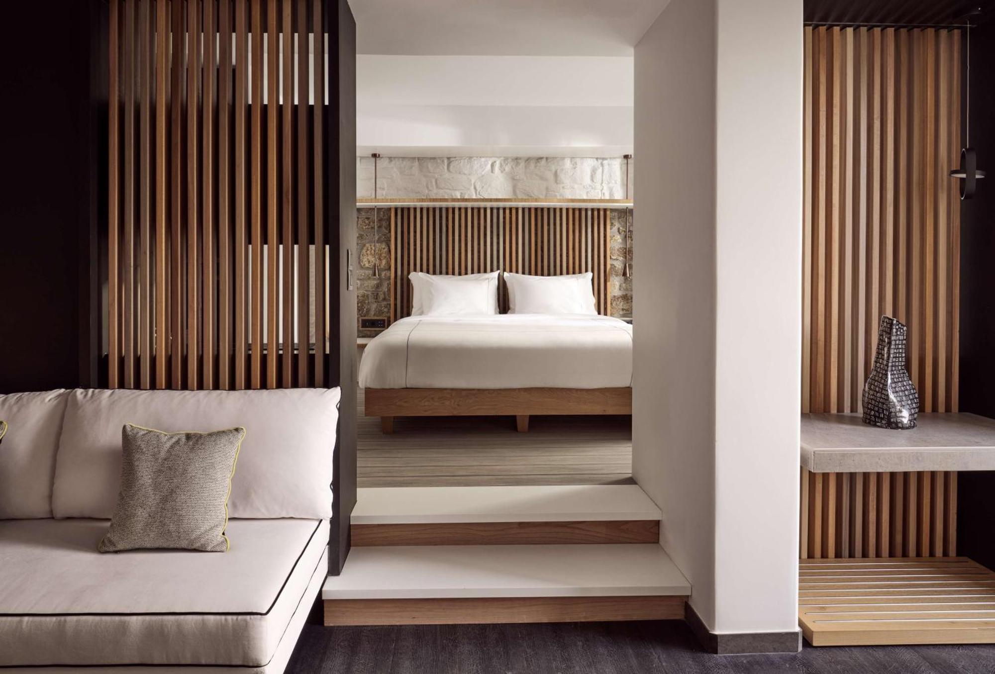 Semeli Coast Mykonos Curio Collection By Hilton Hotel Merchia Beach Екстериор снимка