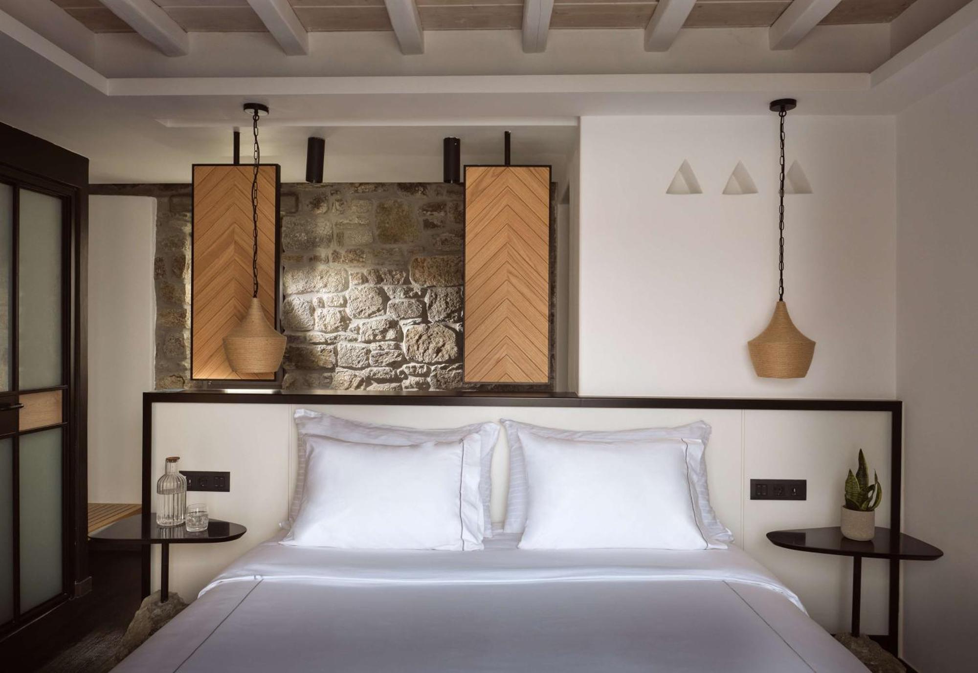 Semeli Coast Mykonos Curio Collection By Hilton Hotel Merchia Beach Екстериор снимка