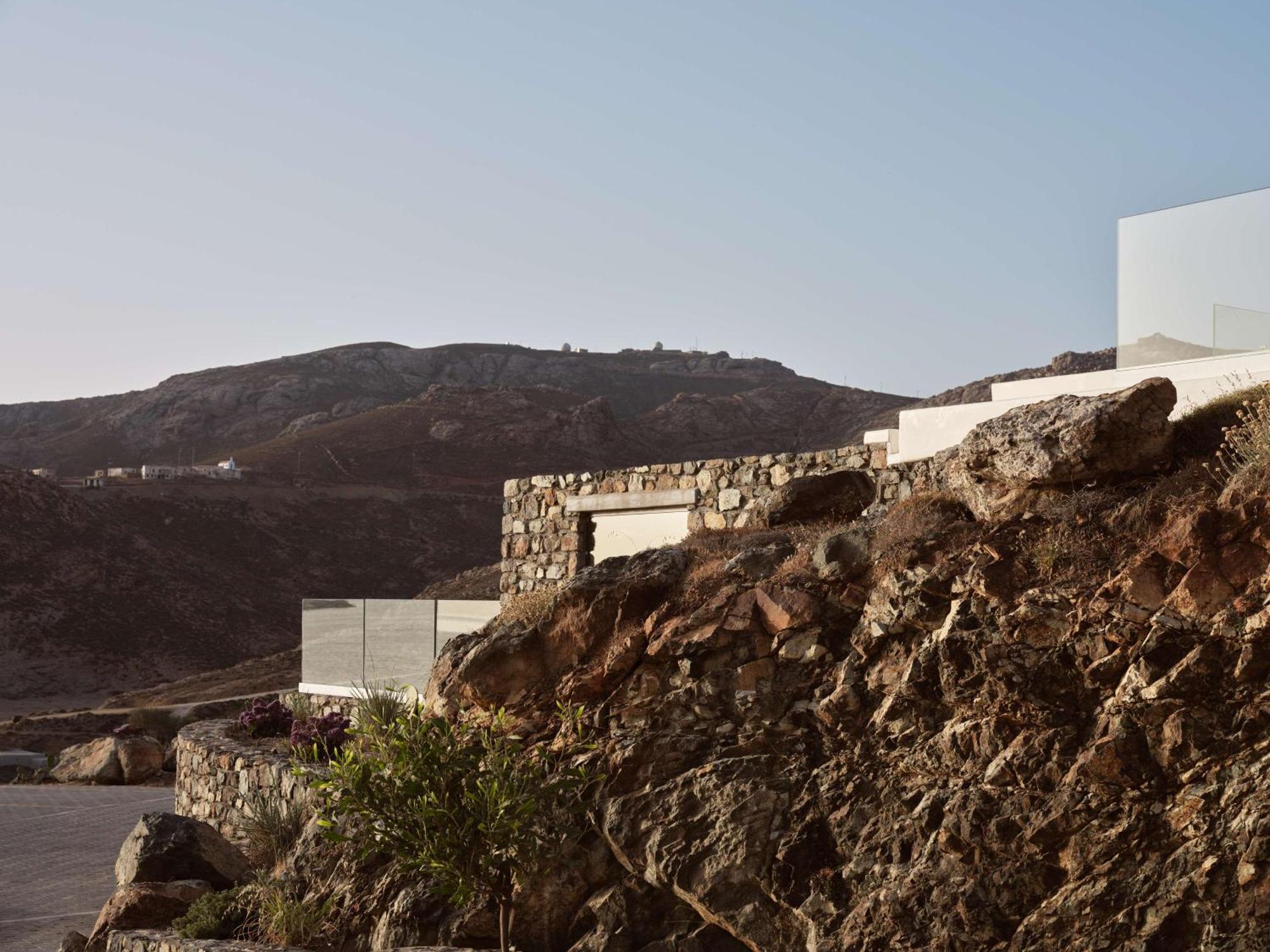 Semeli Coast Mykonos Curio Collection By Hilton Hotel Merchia Beach Екстериор снимка