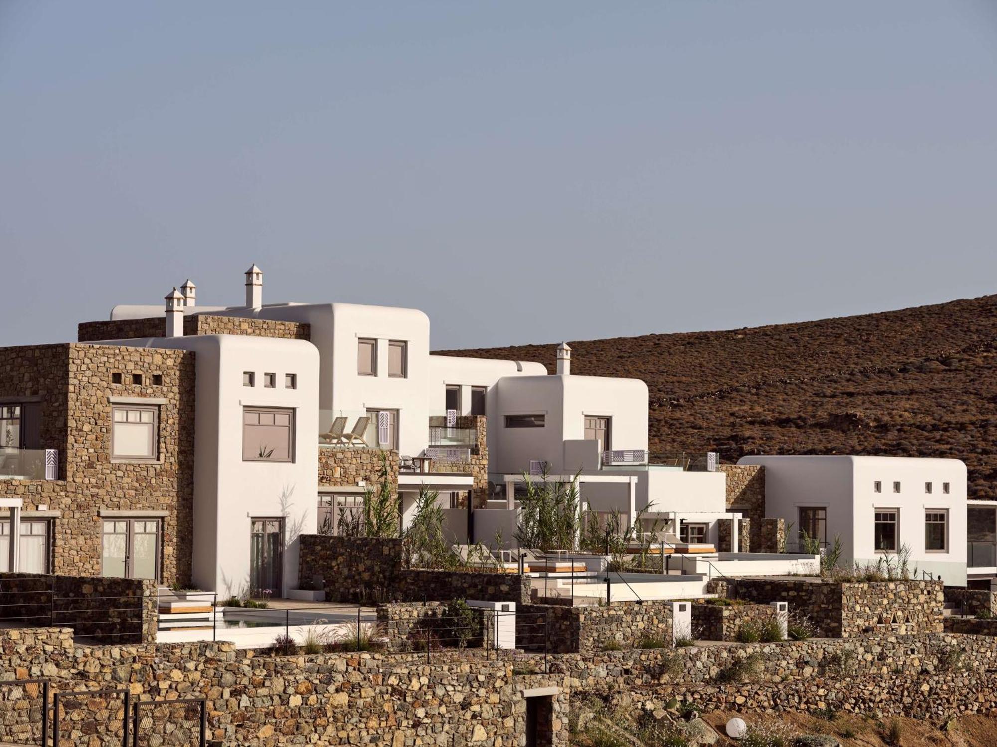 Semeli Coast Mykonos Curio Collection By Hilton Hotel Merchia Beach Екстериор снимка