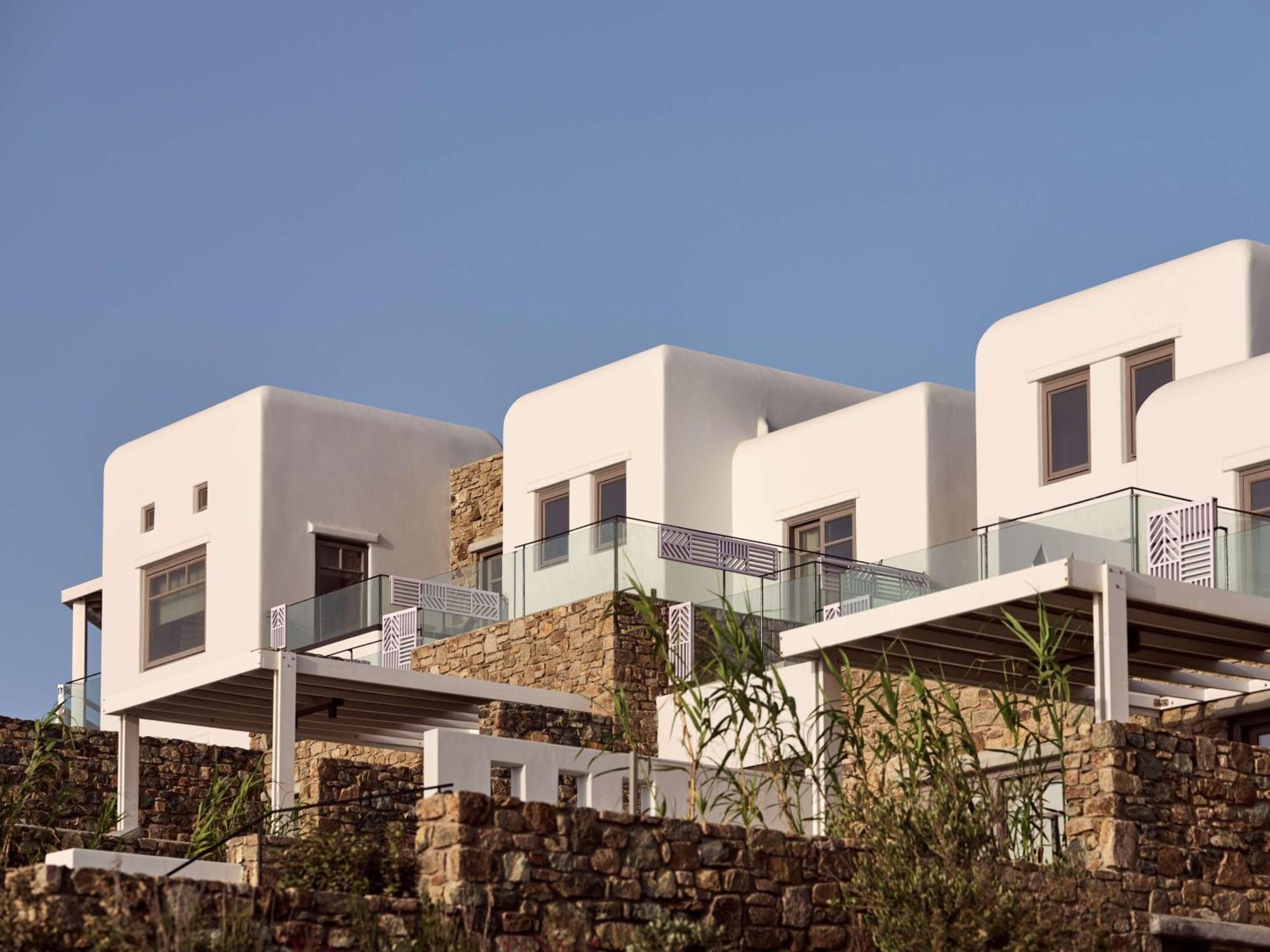 Semeli Coast Mykonos Curio Collection By Hilton Hotel Merchia Beach Екстериор снимка