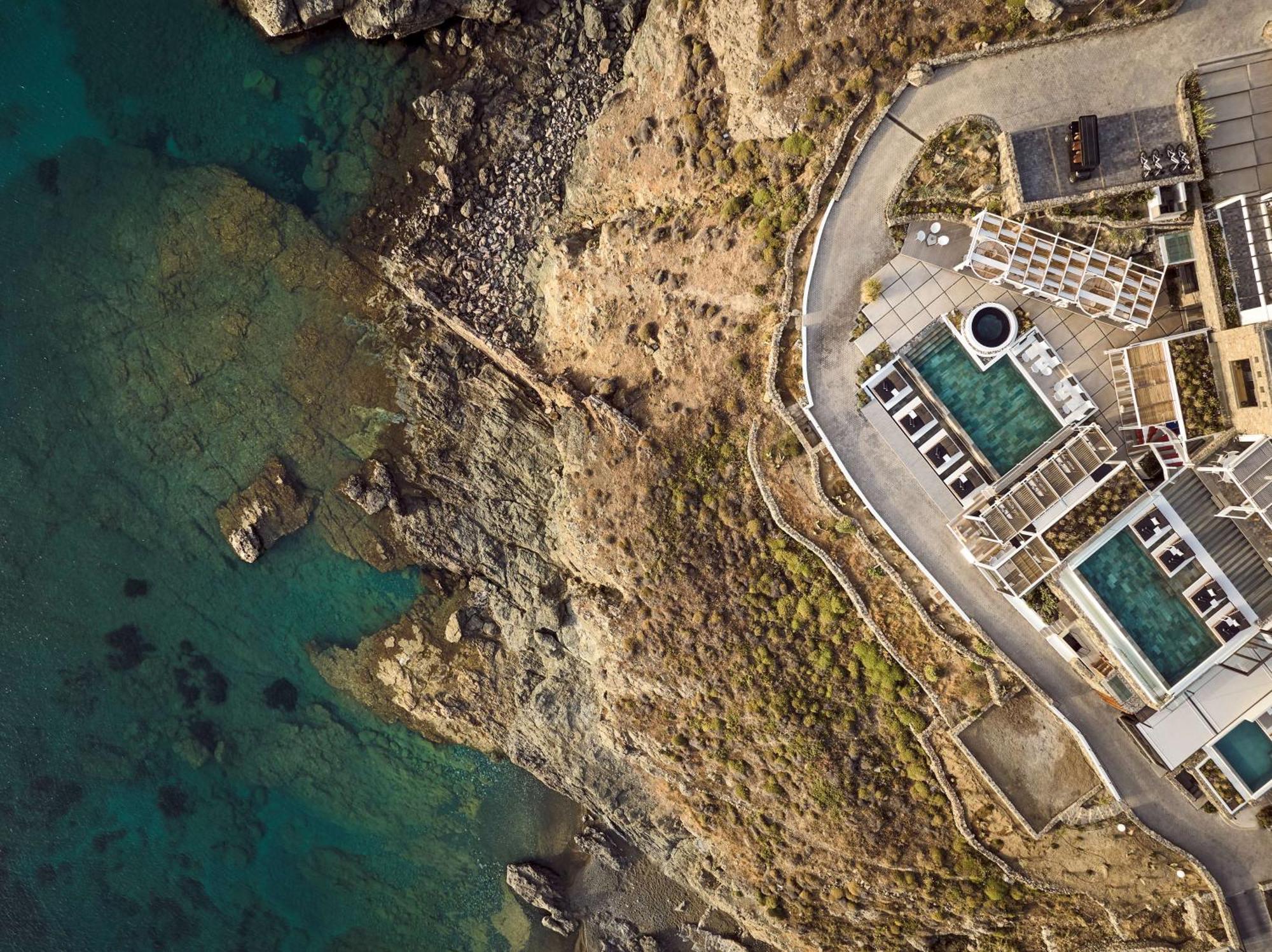 Semeli Coast Mykonos Curio Collection By Hilton Hotel Merchia Beach Екстериор снимка