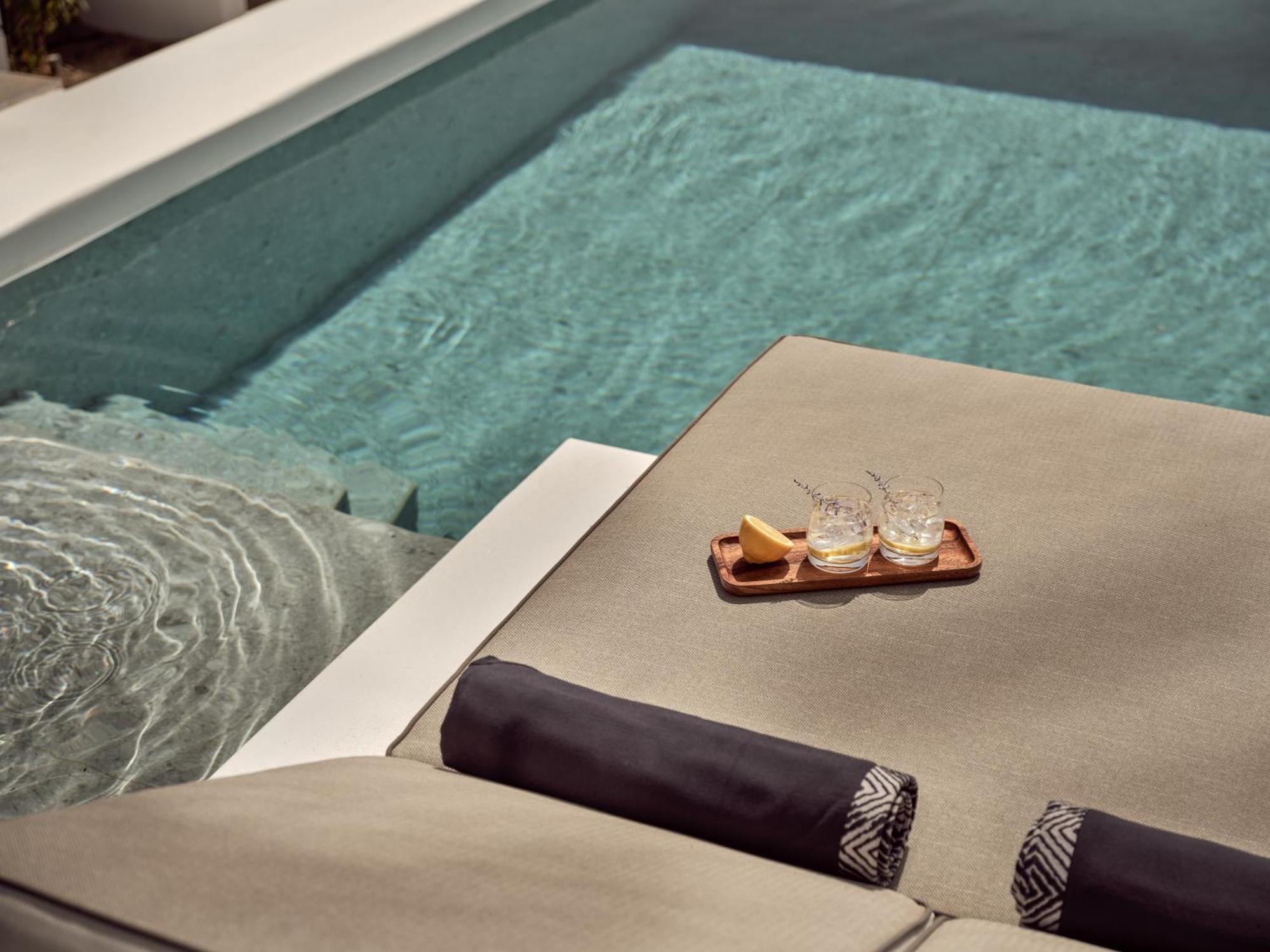 Semeli Coast Mykonos Curio Collection By Hilton Hotel Merchia Beach Екстериор снимка