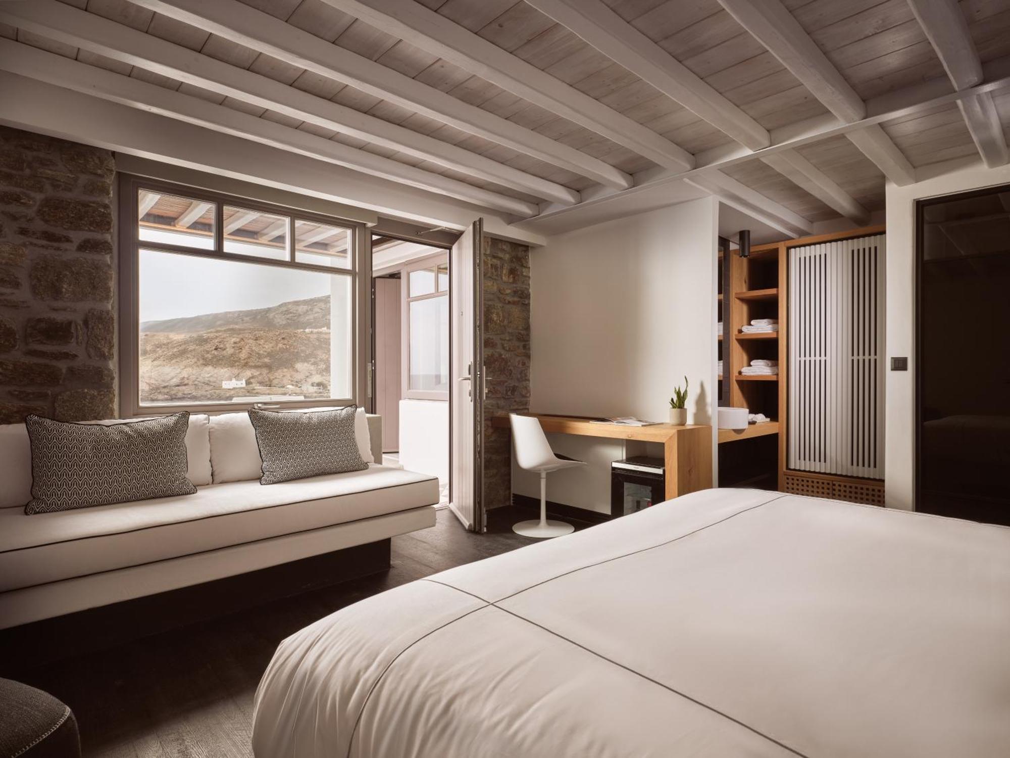 Semeli Coast Mykonos Curio Collection By Hilton Hotel Merchia Beach Екстериор снимка