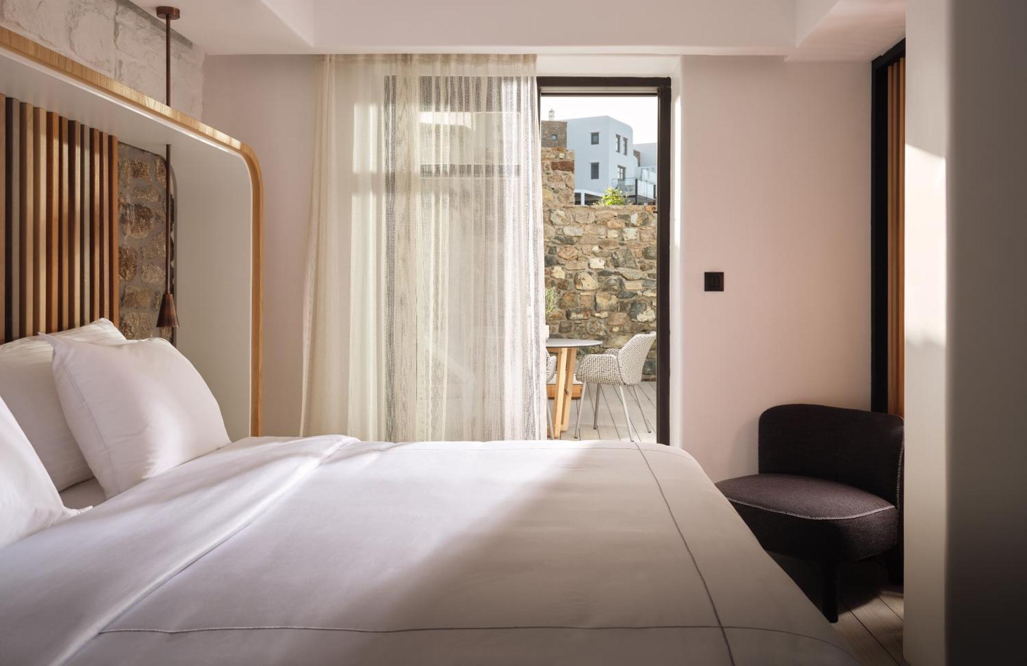 Semeli Coast Mykonos Curio Collection By Hilton Hotel Merchia Beach Екстериор снимка