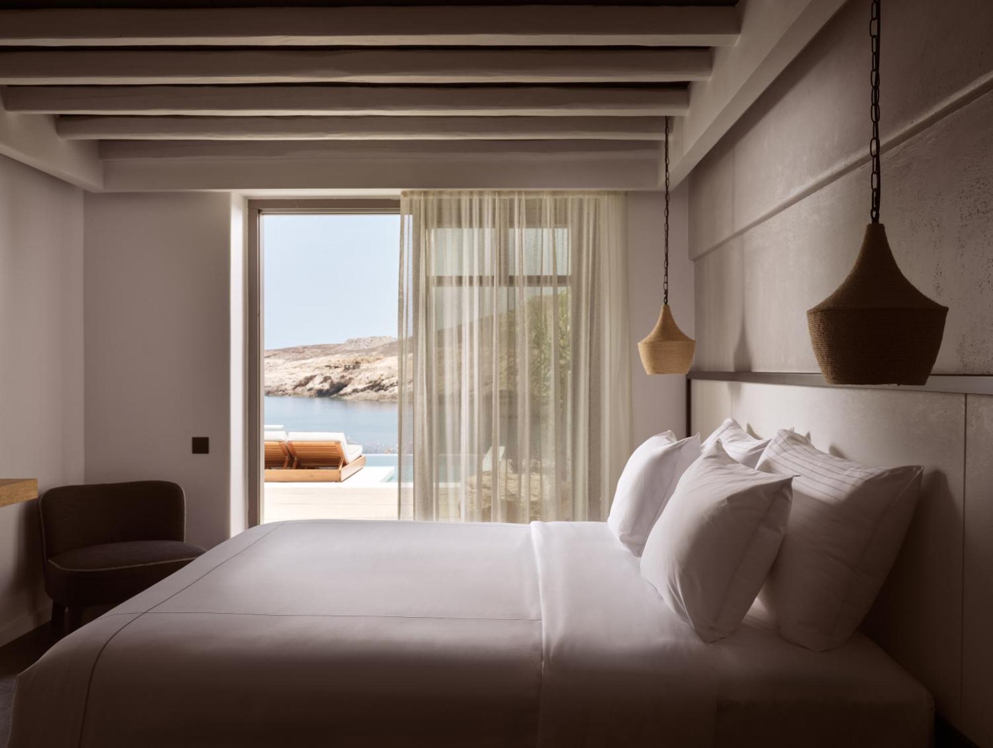 Semeli Coast Mykonos Curio Collection By Hilton Hotel Merchia Beach Екстериор снимка
