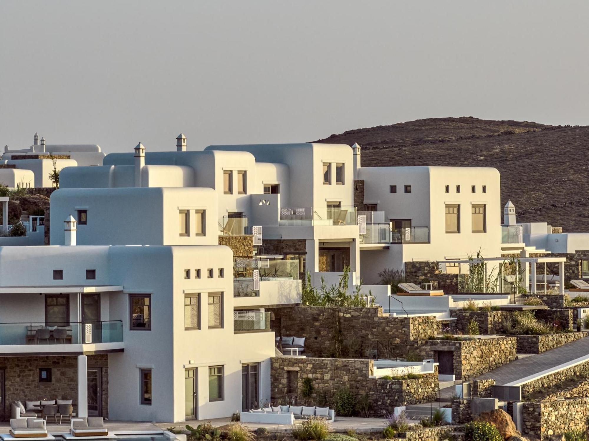 Semeli Coast Mykonos Curio Collection By Hilton Hotel Merchia Beach Екстериор снимка