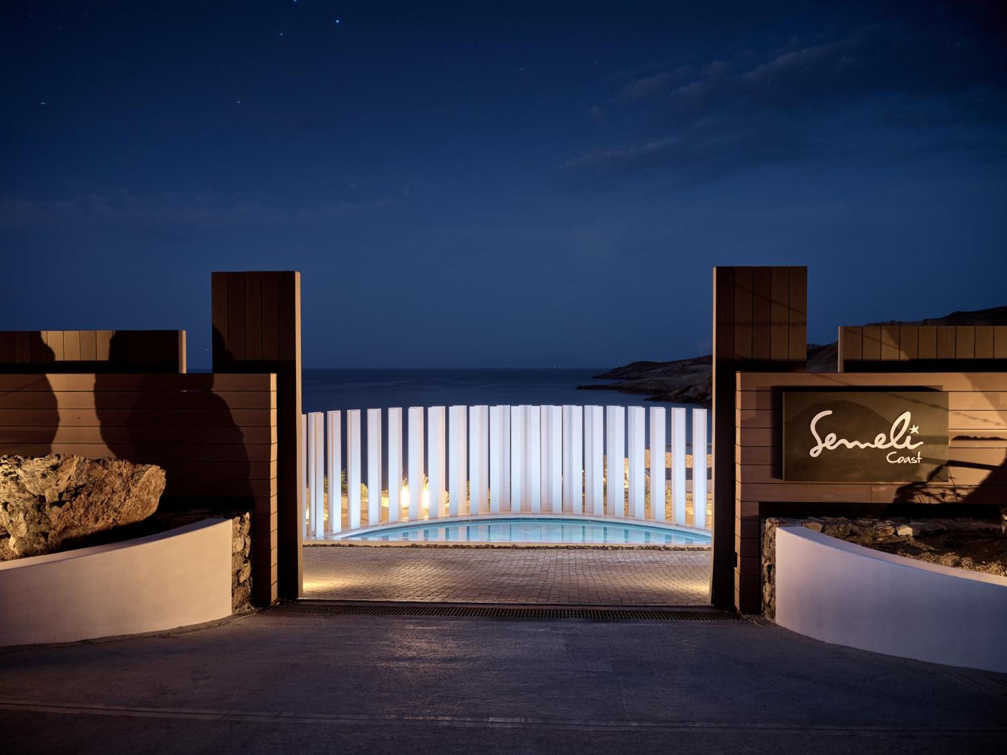 Semeli Coast Mykonos Curio Collection By Hilton Hotel Merchia Beach Екстериор снимка